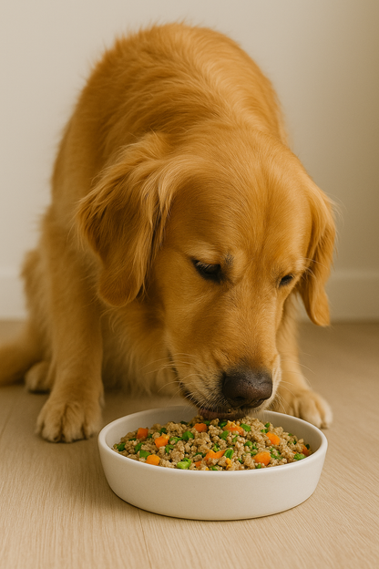 Plan de comidas mensual para adultos de 22,7 a 40,8 kg - Razas grandes