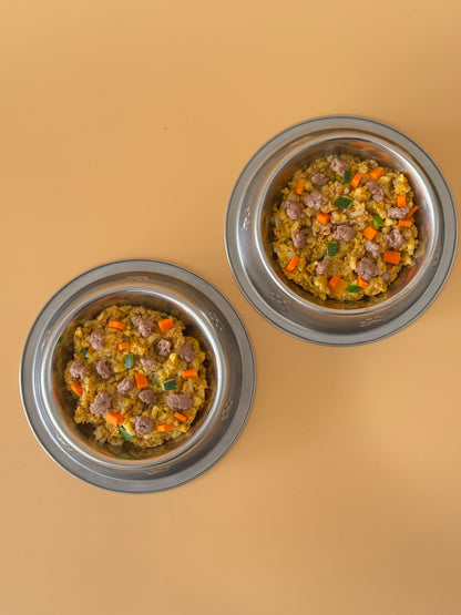 Plan de comidas mensual para adultos de 22,7 a 40,8 kg - Razas grandes
