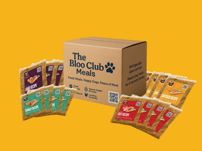 Plan de comidas mensual para adultos de 22,7 a 40,8 kg - Razas grandes